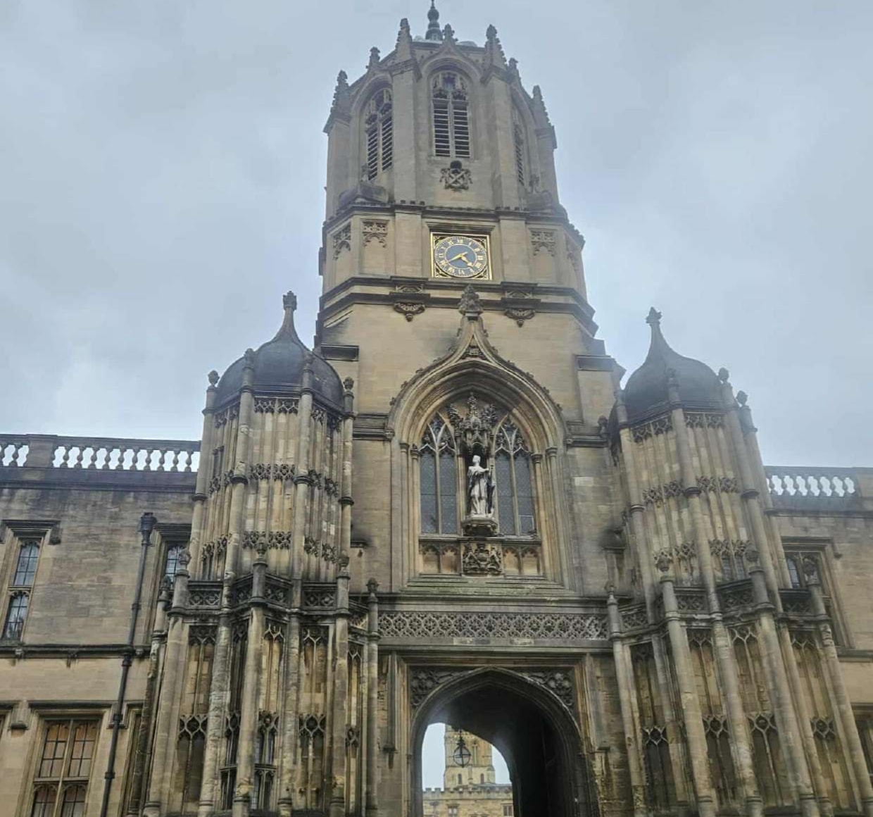 Tom Tower, Christ Church, Oxford — where John Wesley and the Holy Club began their prison ministry in the 1720s